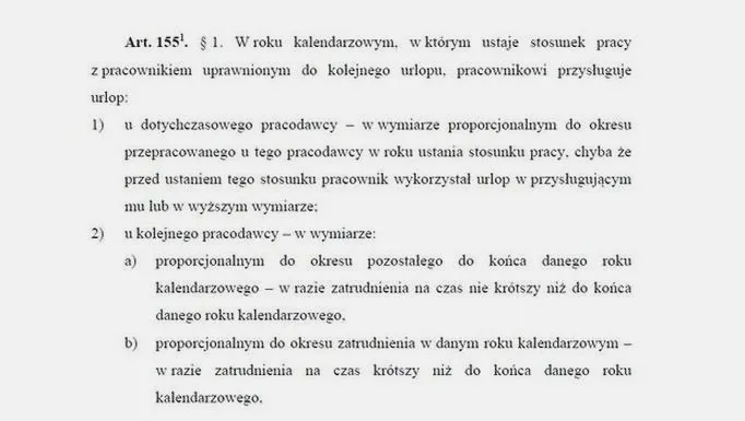 Ile urlopu przysługuje za jeden dzień pracy? Proste wyliczenie