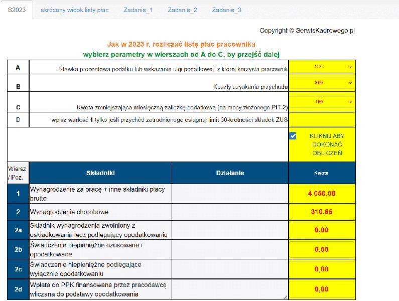 Jak obliczyć przychód pracownika? Kalkulator bez błędów