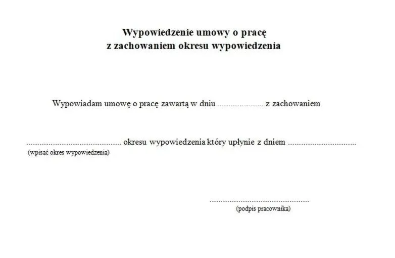 Kiedy i w jakiej części akt osobowych znajdziesz wypowiedzenie umowy o pracę?
