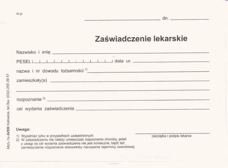 Zwolnienie lekarskie po ustaniu zatrudnienia: ile może trwać i jakie są wyjątki?